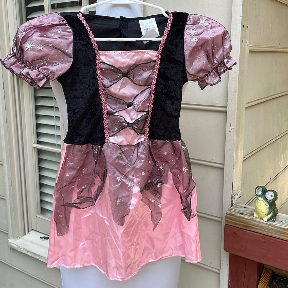 KIDS COSTUME- Witch Dress Size Small